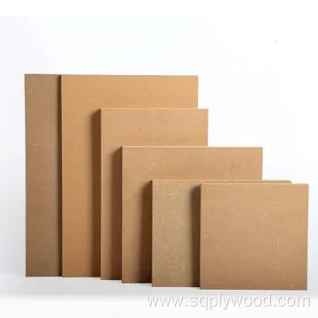High Density MDF Board 1220X2440mm Waterproof Venner E0/E1/E2/WBP Glue